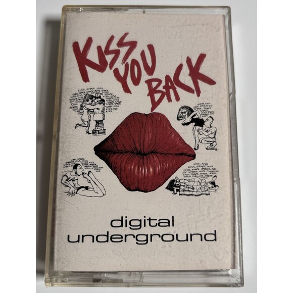 Digital Underground – Kiss You Back Cassette MAXI Single  Tommy Boy 1991 - Picture 1 of 7